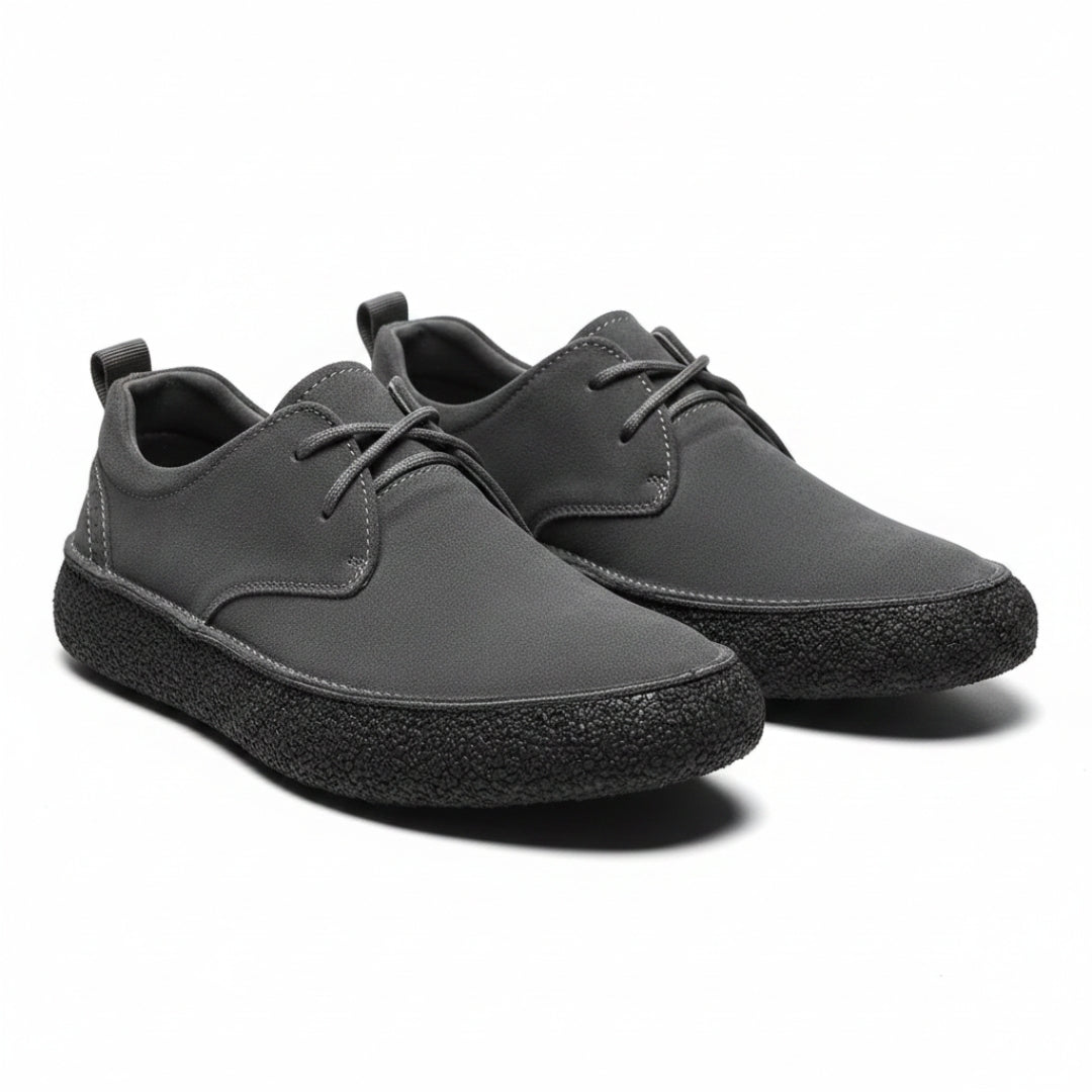 Bristol Chaussures en Daim Premium Confort Souple Semelle Caoutchouc Flexible
