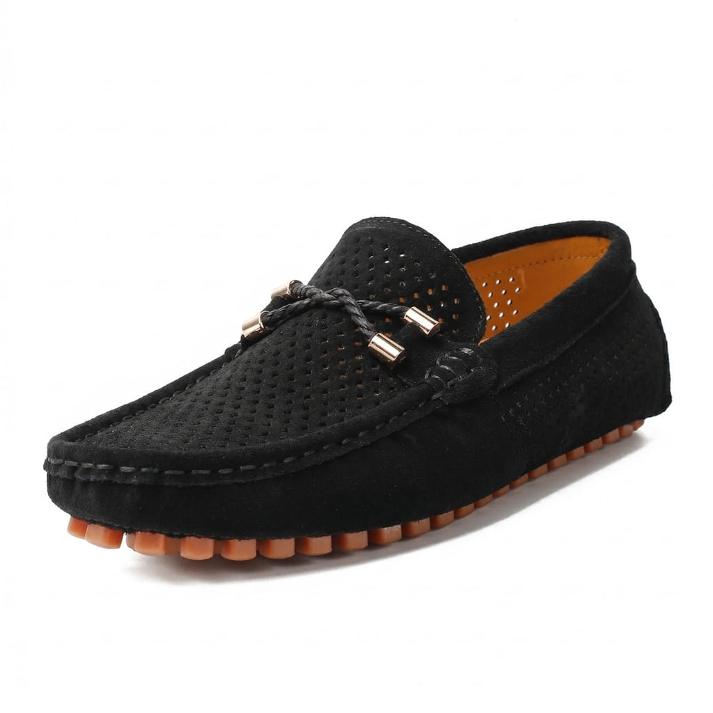 Clément Mocassins Driving en Cuir Souple – Chaussures Légères Casual à Enfiler