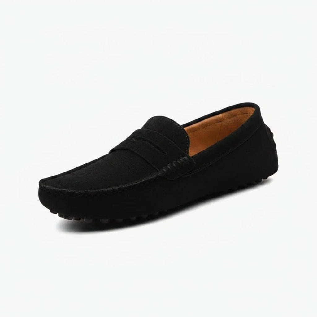 Mathieu Mocassins en Daim – Confort & Stabilité Chaussures À Enfiler Casual