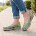 Élise Ballerines Respirantes à Enfiler – Large Toe Confort Léger Casual