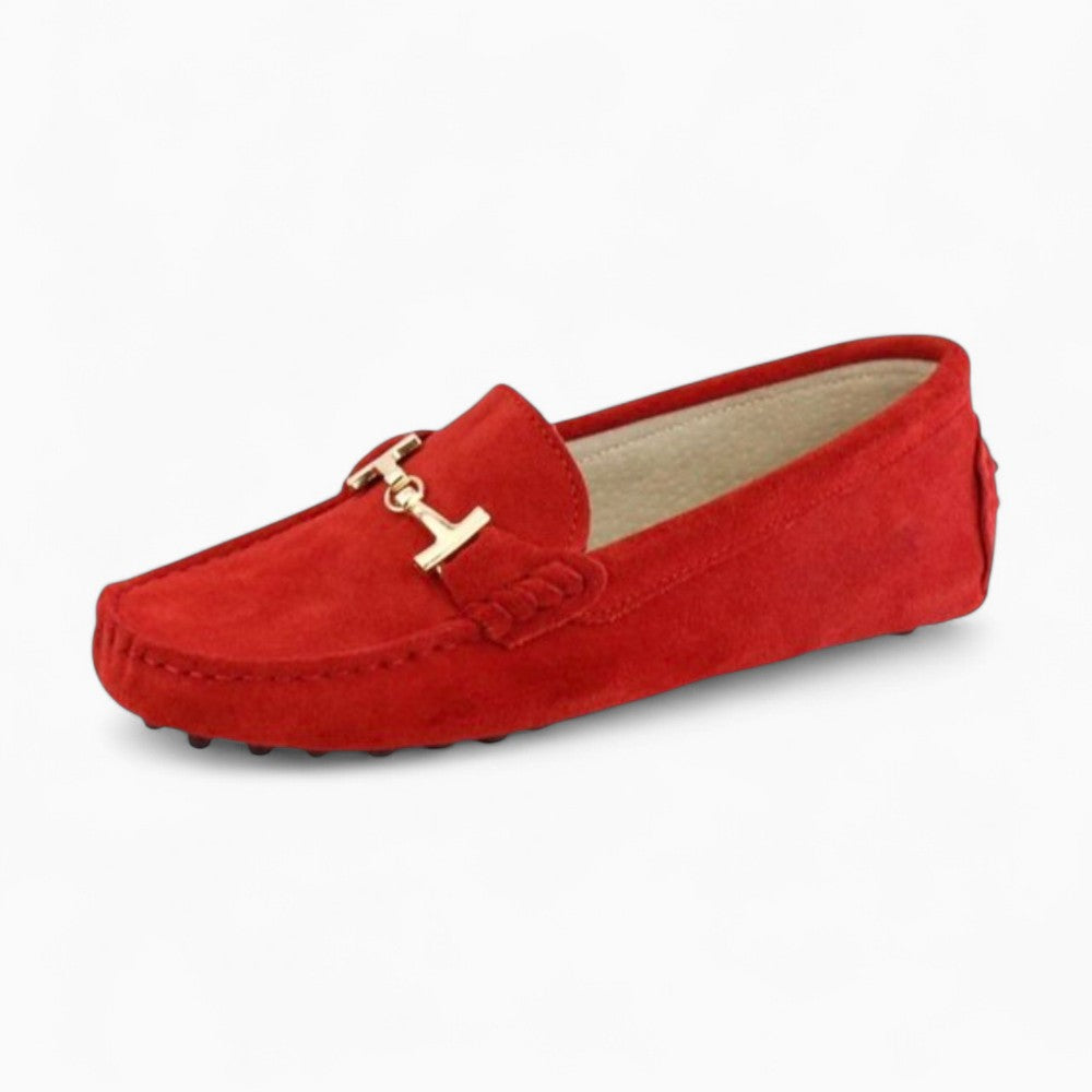 Mocassins Souples À Bout Rond Pour Femmes
