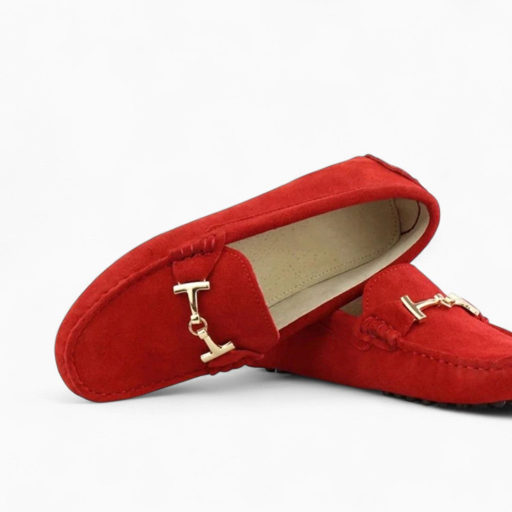 Mocassins Souples À Bout Rond Pour Femmes