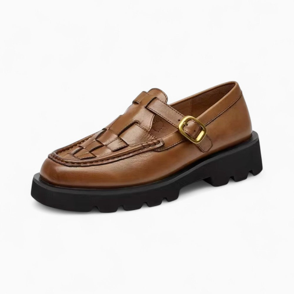 Mocassins Sophistiqués À Plateforme Pour Femme