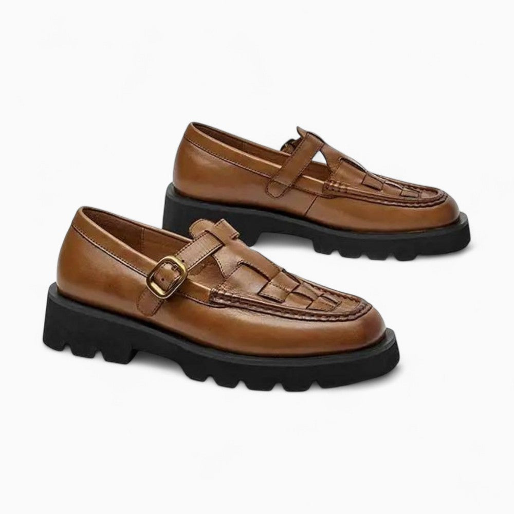 Mocassins Sophistiqués À Plateforme Pour Femme
