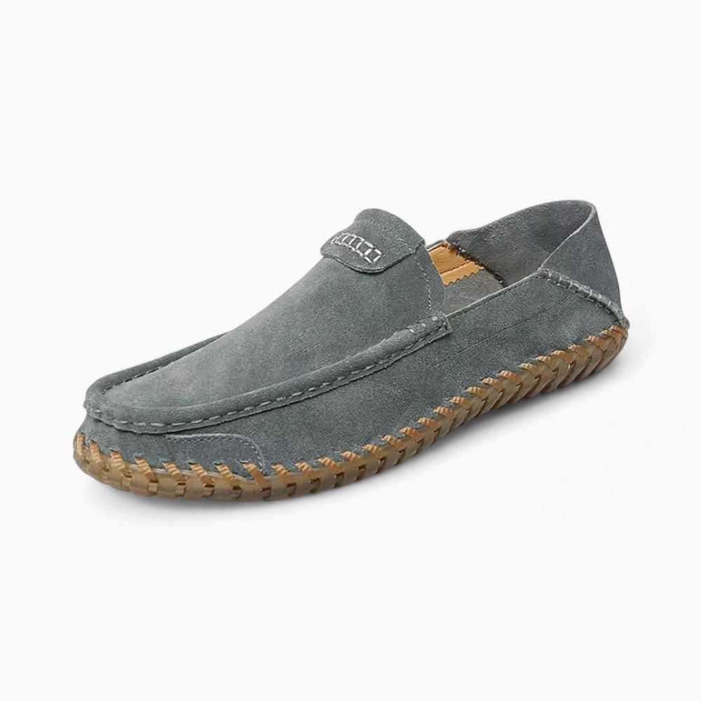 Mocassins Respirants En Daim Véritable Pour Hommes