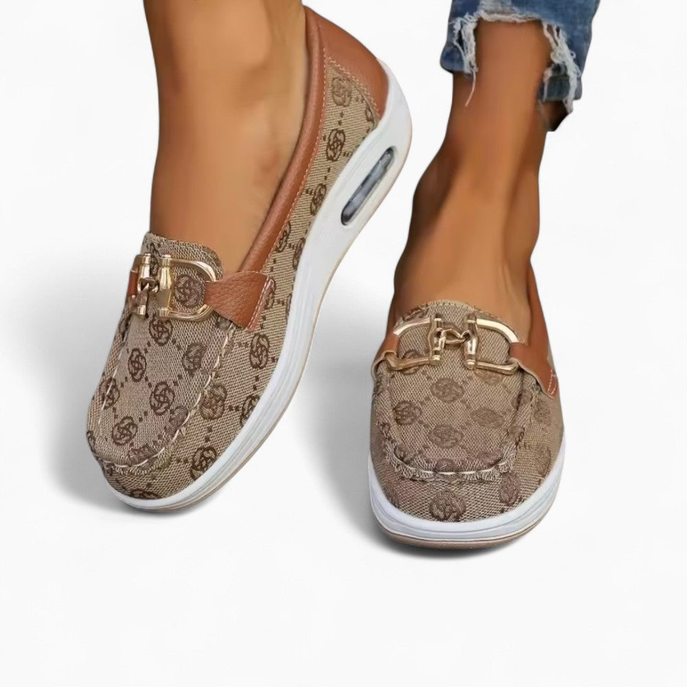 Mocassins Respirants Colorés À Plateforme Pour Femme