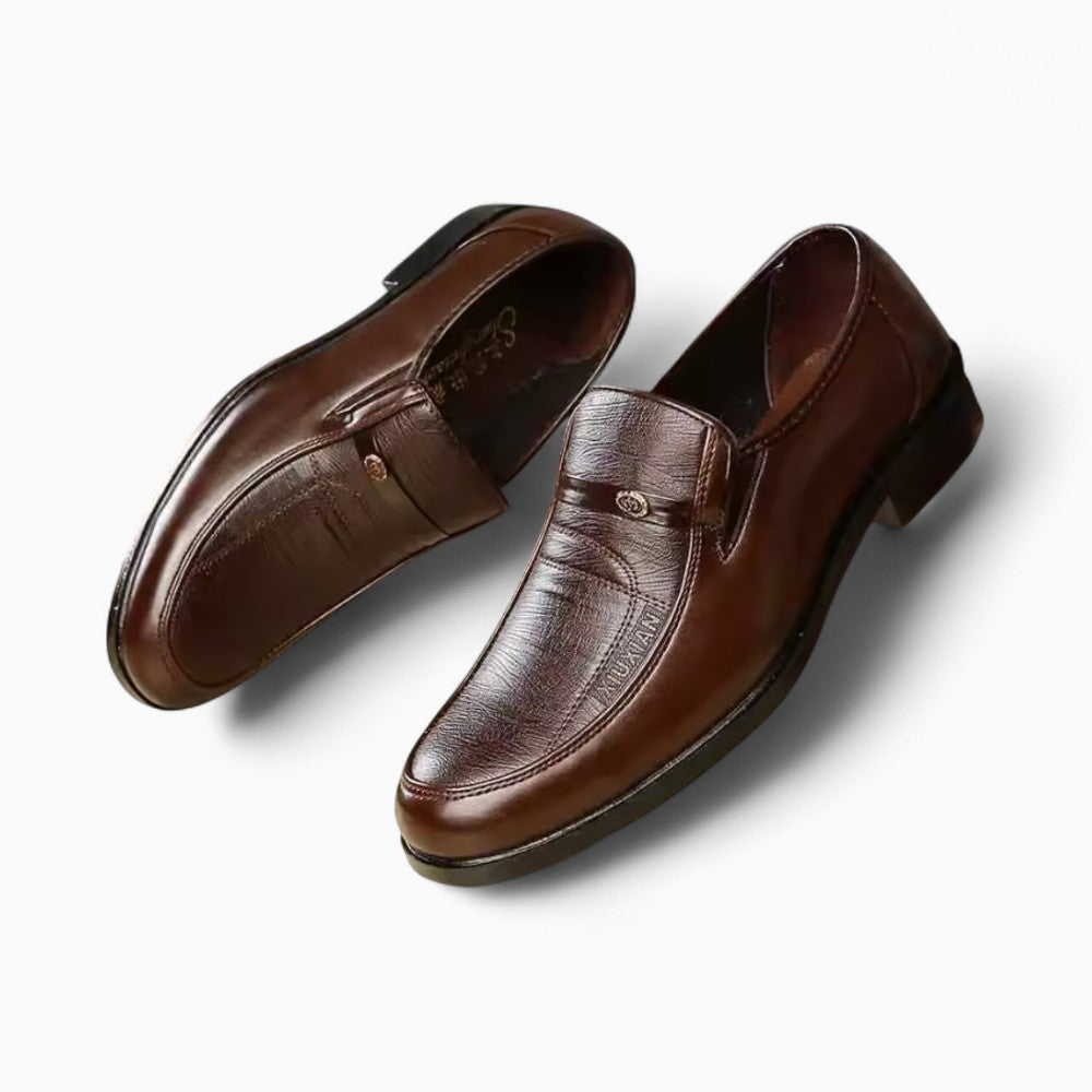Mocassins Raffinés En Cuir Synthétique Pour Homme
