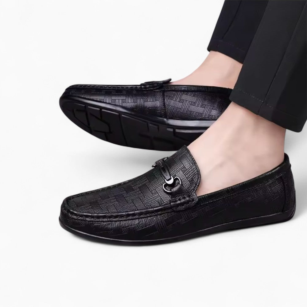 Mocassins Orthopédiques Souples À Large Ouverture Pour Homme