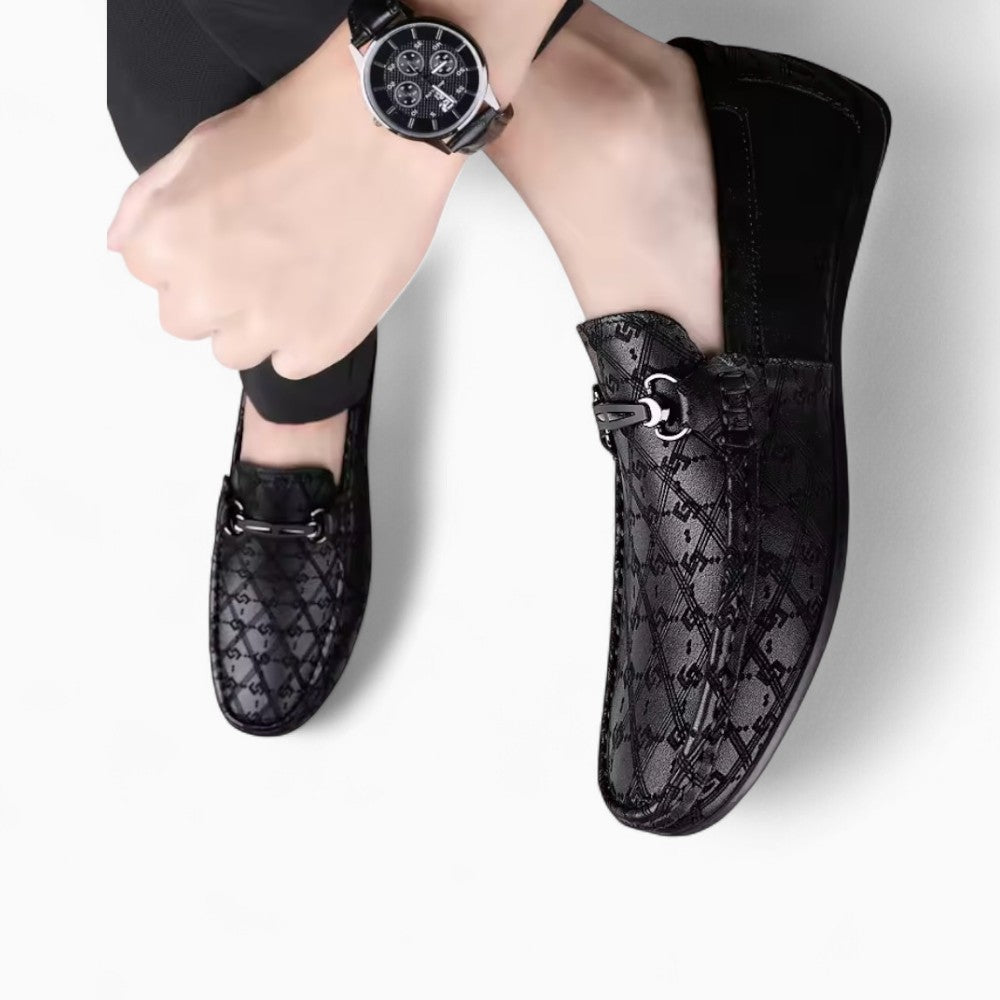 Mocassins Orthopédiques Souples À Large Ouverture Pour Homme