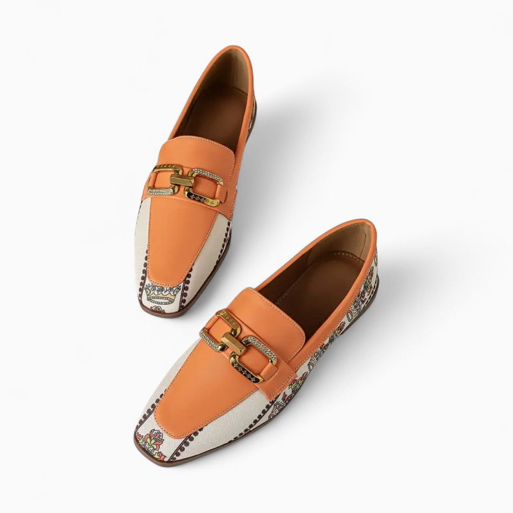 Mocassins Plats Avec Des Couleurs Variées Pour Femme