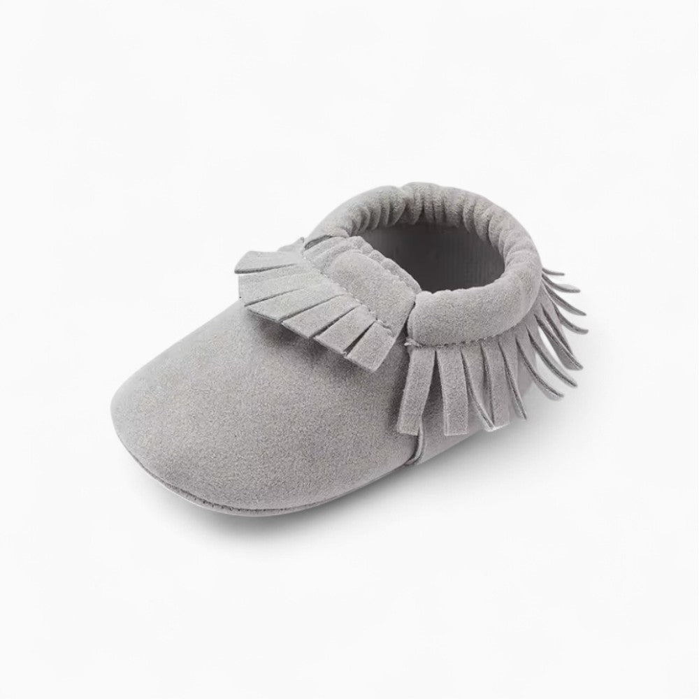 Mocassins Premiers Pas En Coton Pour Bébé