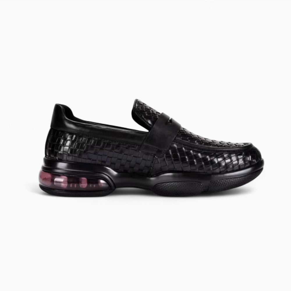 Mocassins Orthopédiques En Cuir À Plateforme