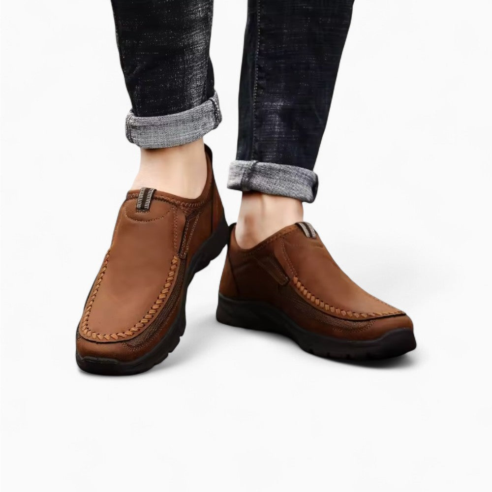 Mocassins Orthopédiques de Marche Pour Homme