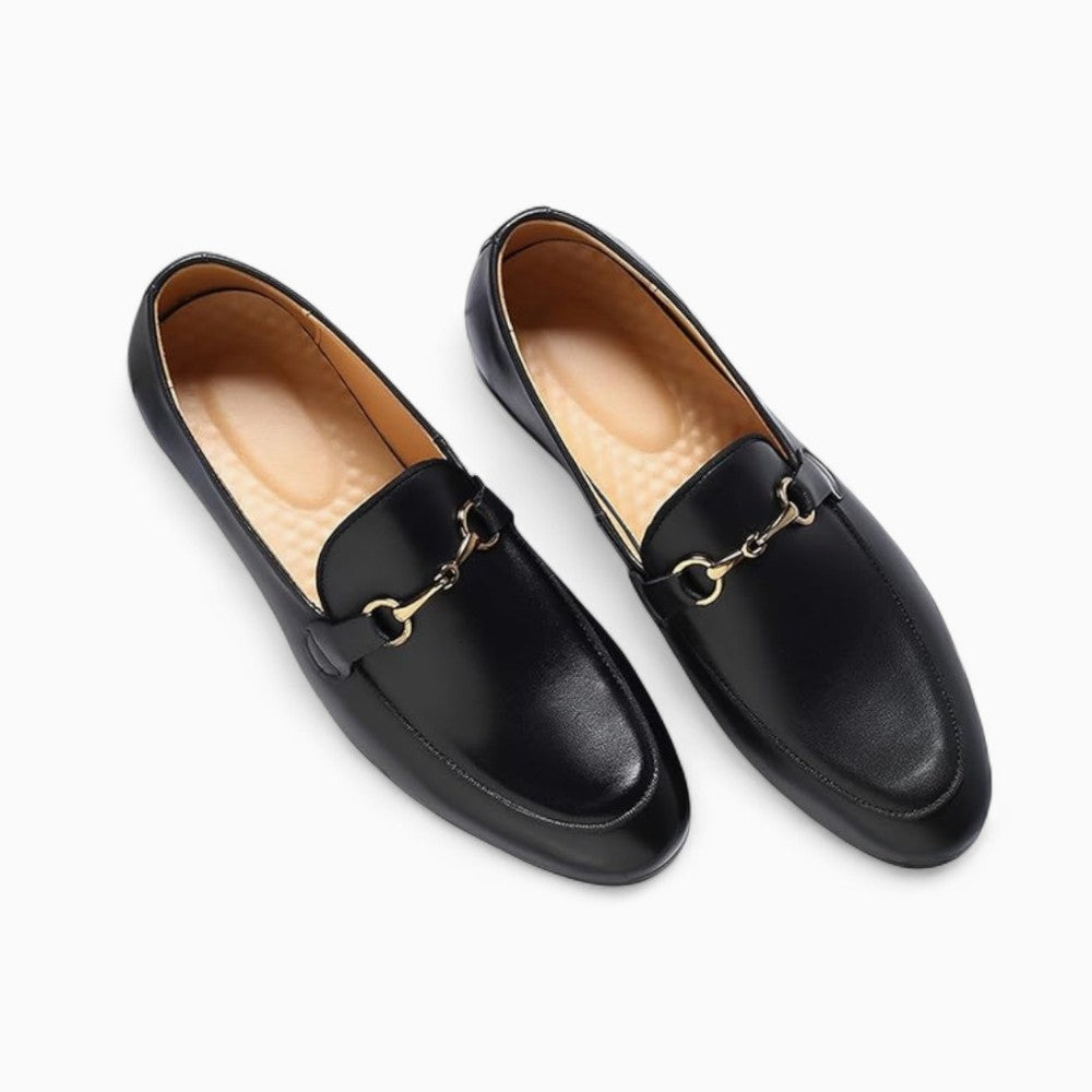 Mocassins Moderne En Cuir Véritable Pour Homme