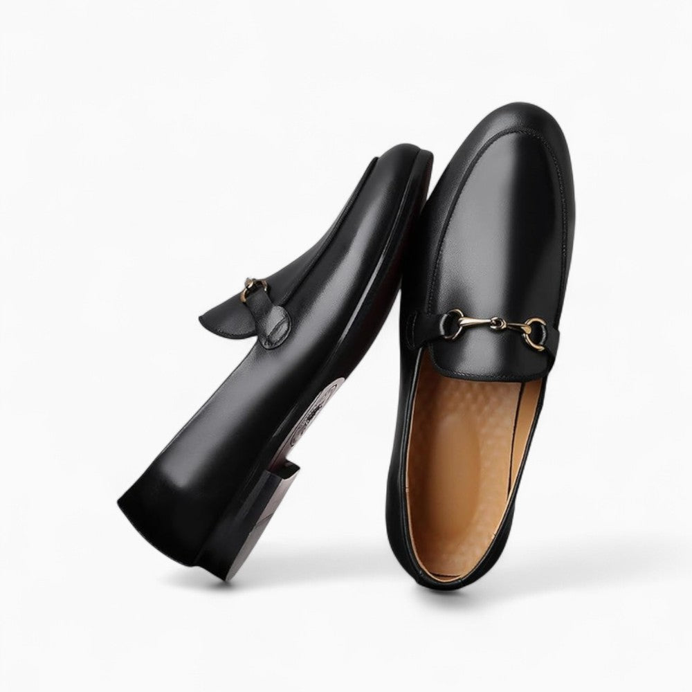 Mocassins Moderne En Cuir Véritable Pour Homme