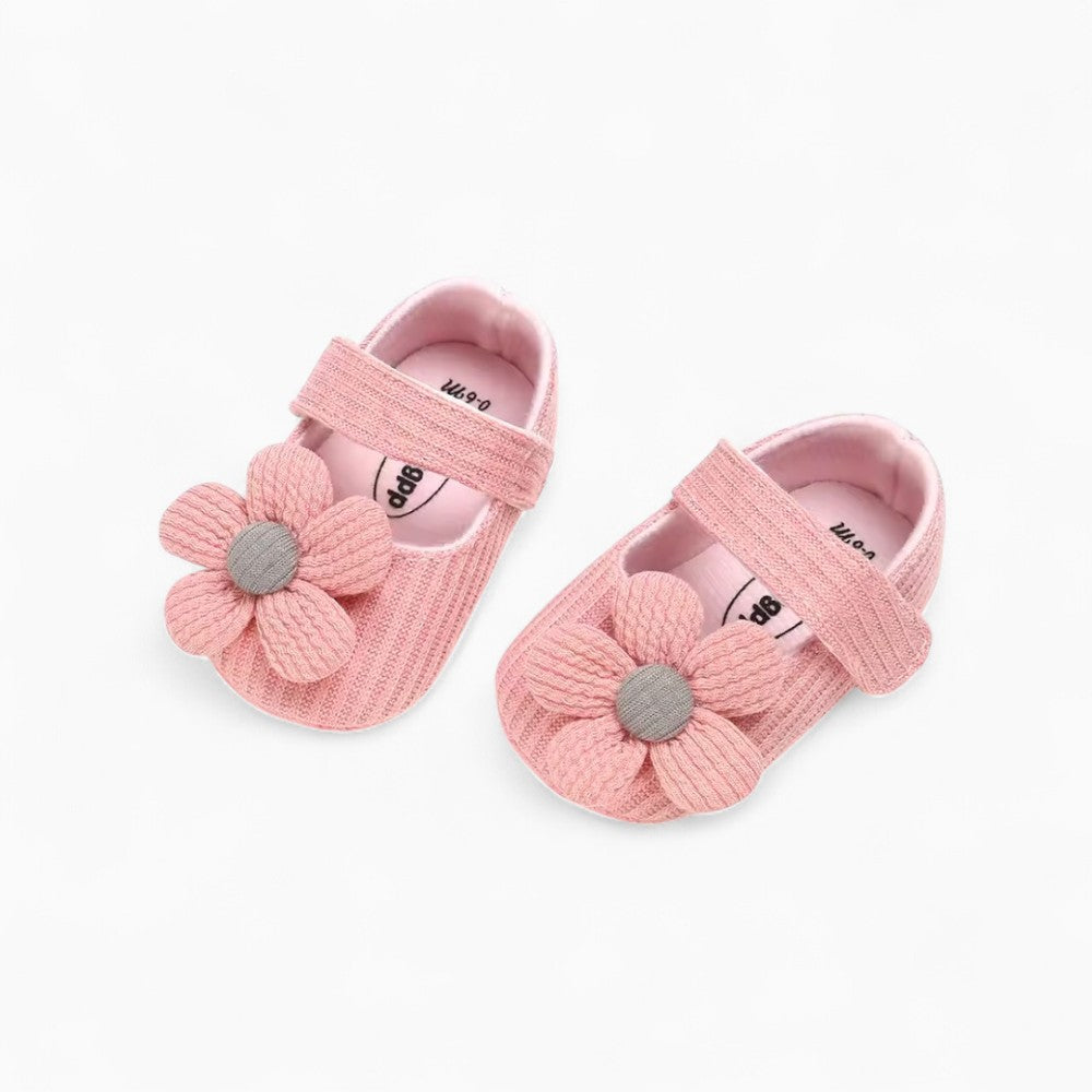 Mocassins Mignons À Fleurs Pour Bébé Fille