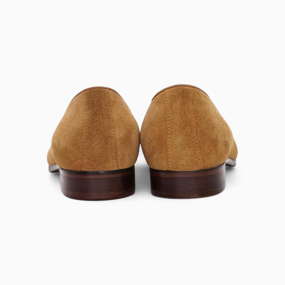 Mocassins Indiens En Daim Pour Homme