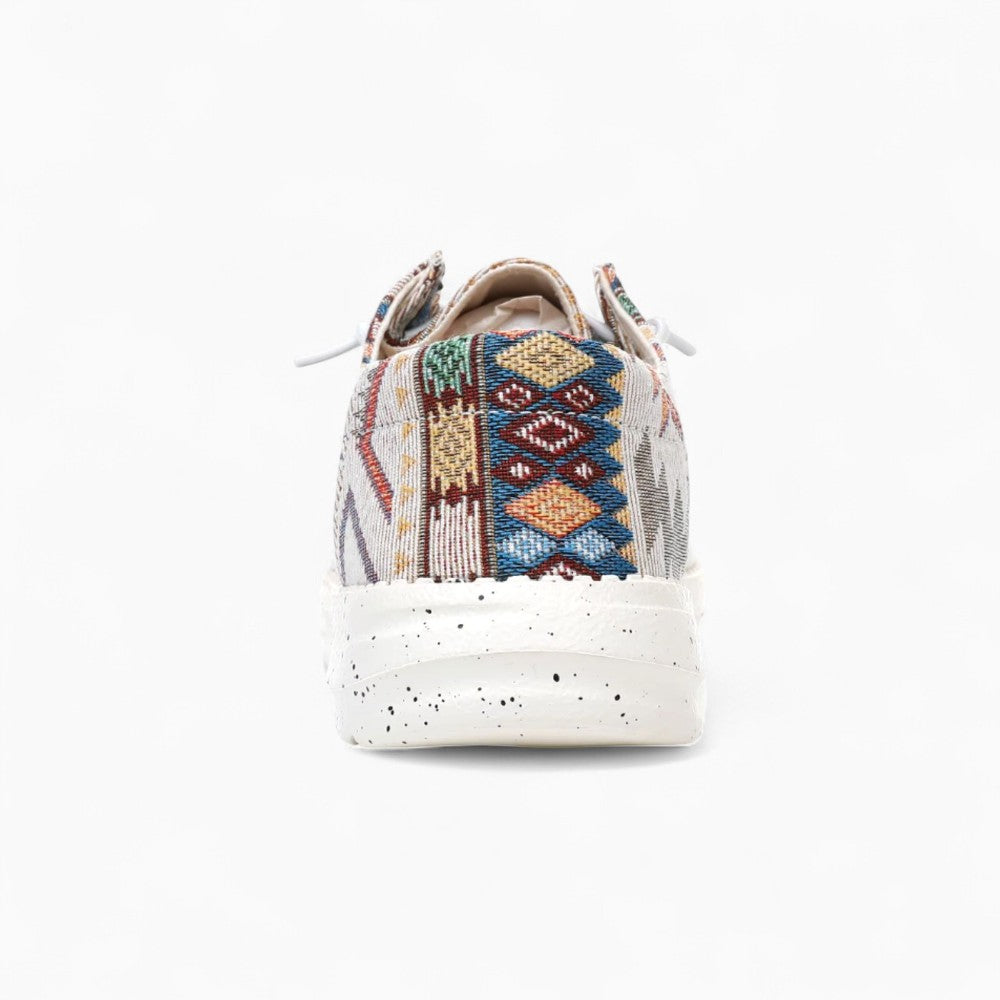 Mocassins Indiens À Motifs Ethniques