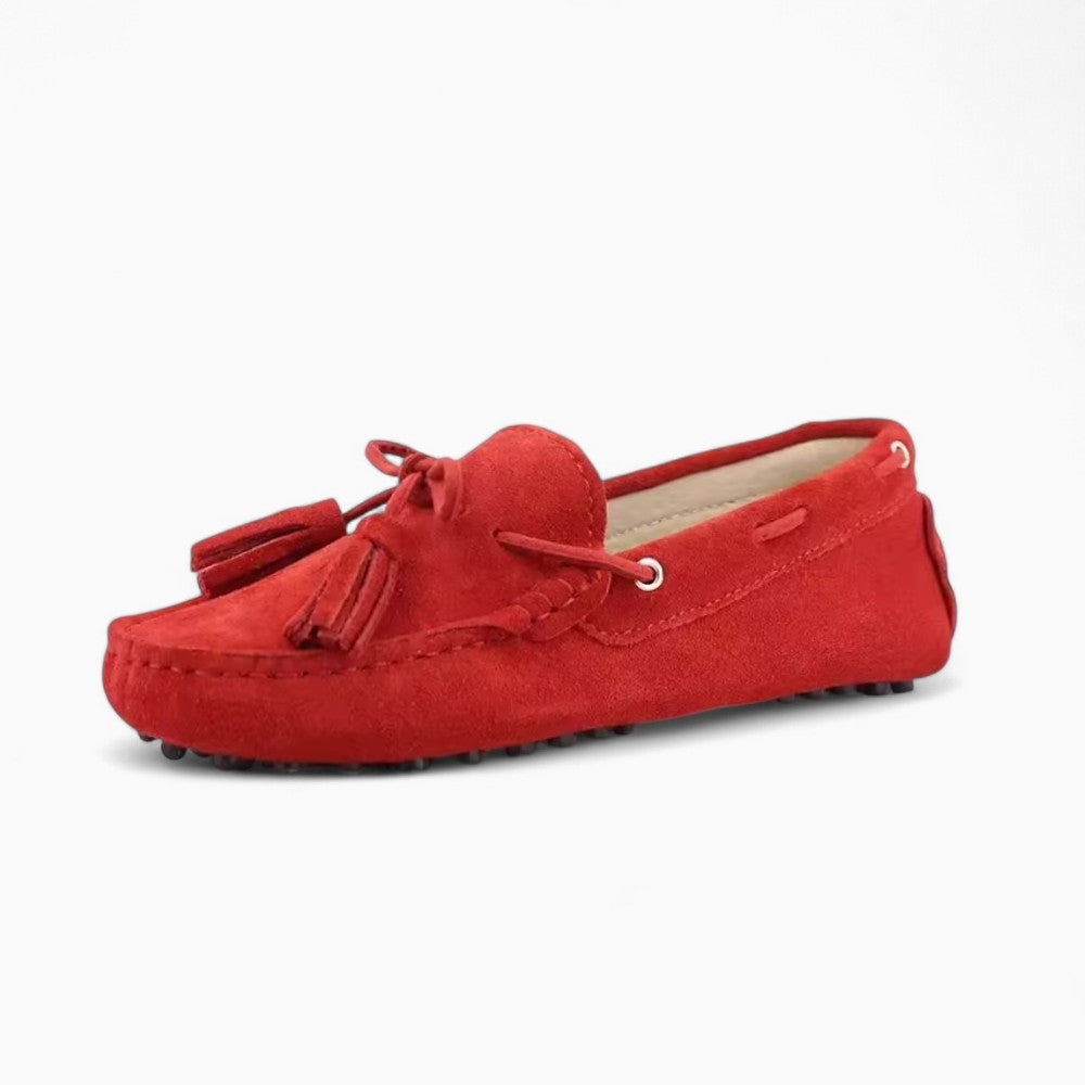 Mocassins Indiens À Franges Et Boucles