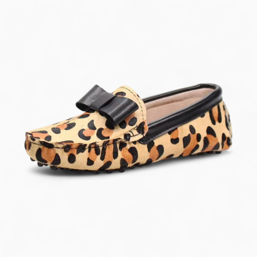 Mocassins Imprimé Léopard À Bout Pointu Pour Femme