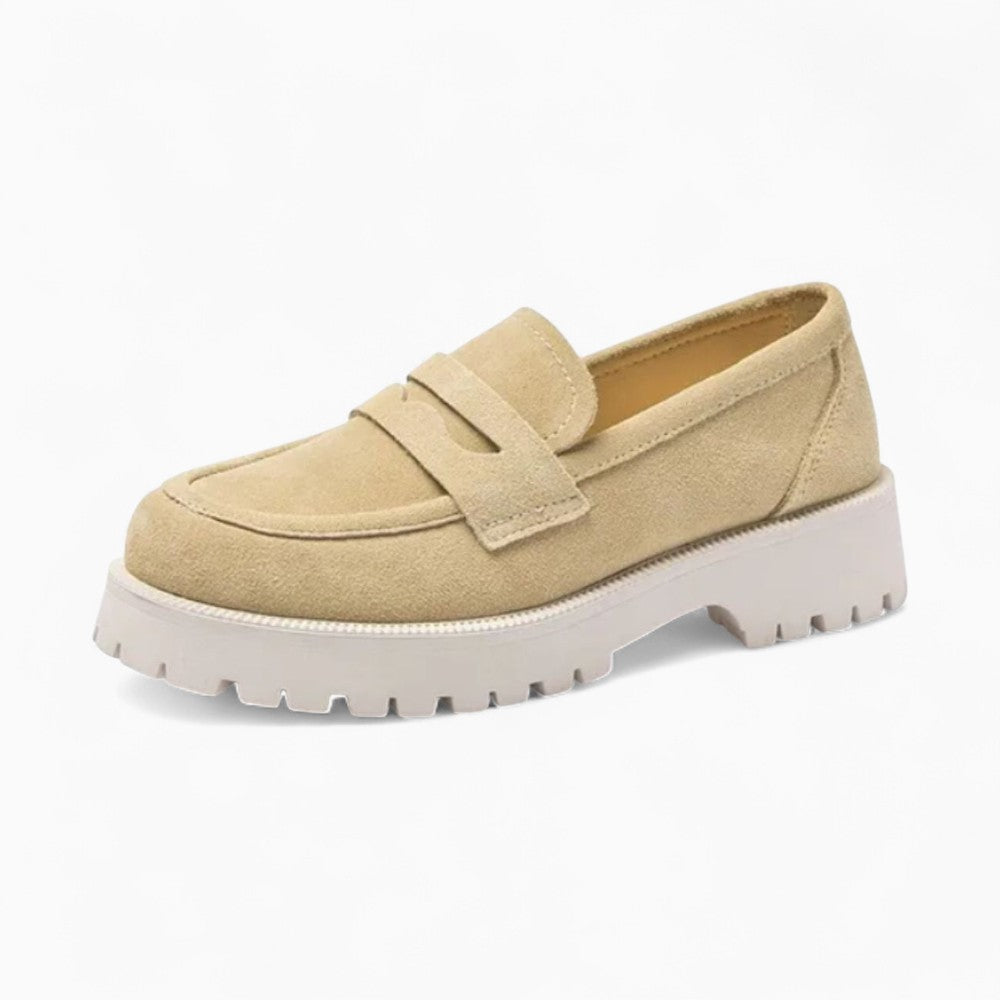 Mocassins En Velours Pour Femmes