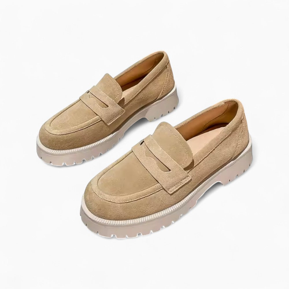 Mocassins En Velours Pour Femmes