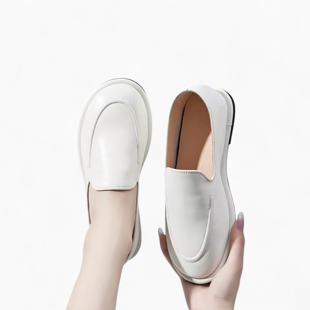 Mocassins Fins Et Légers En Cuir Véritable