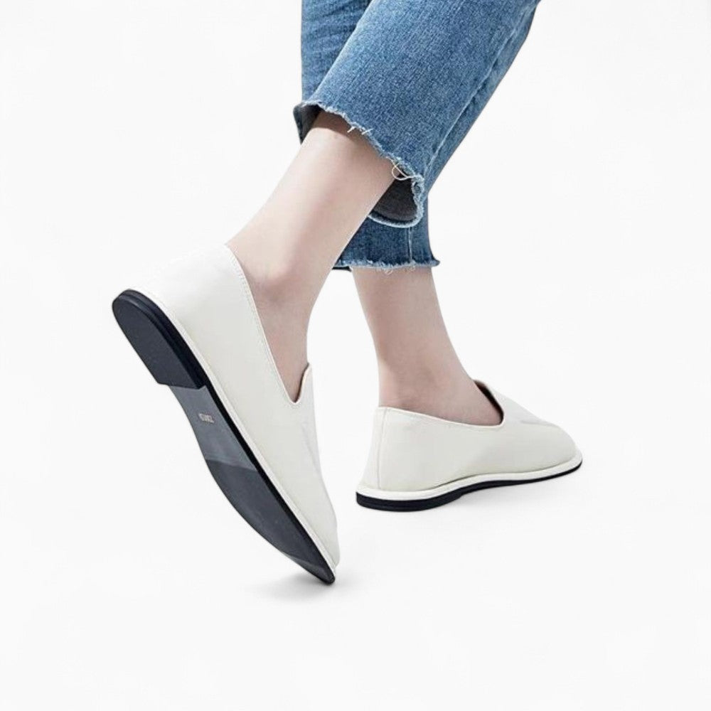 Mocassins Fins Et Légers En Cuir Véritable