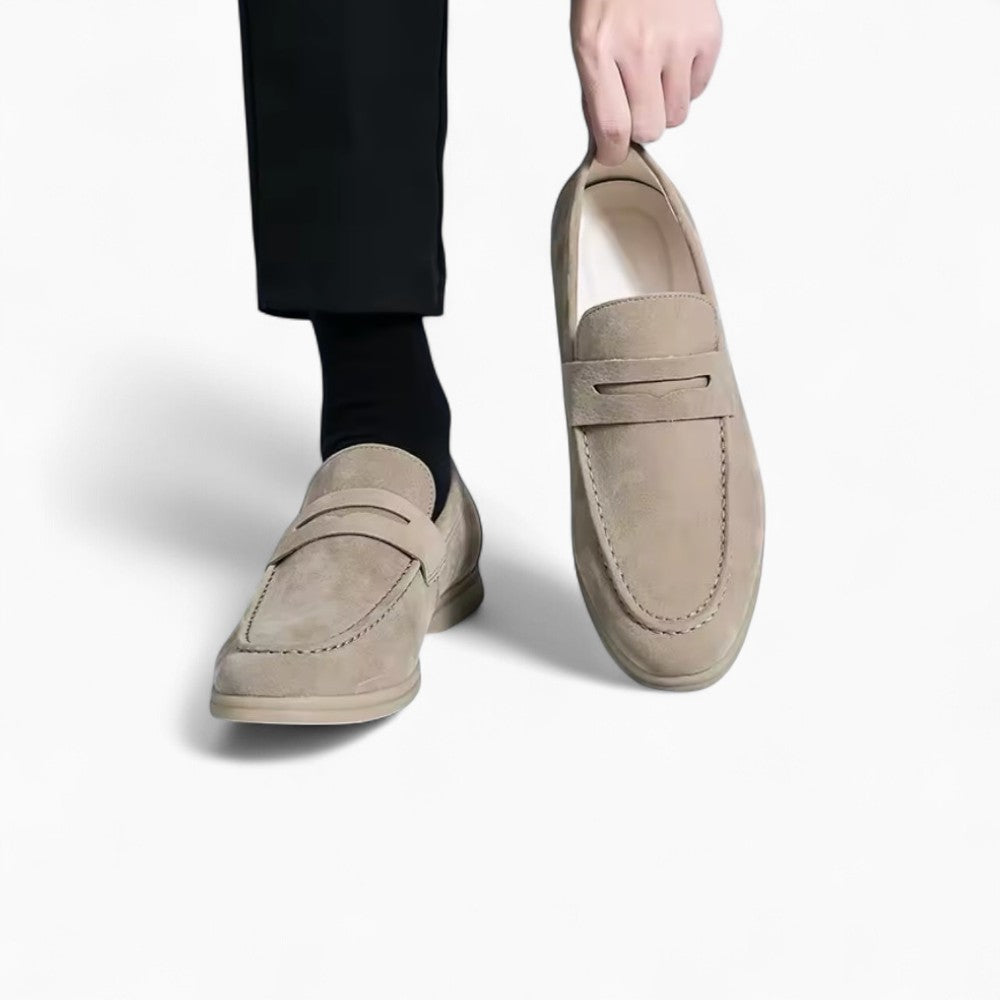 Mocassins En Daim Synthétique Légers Pour Hommes