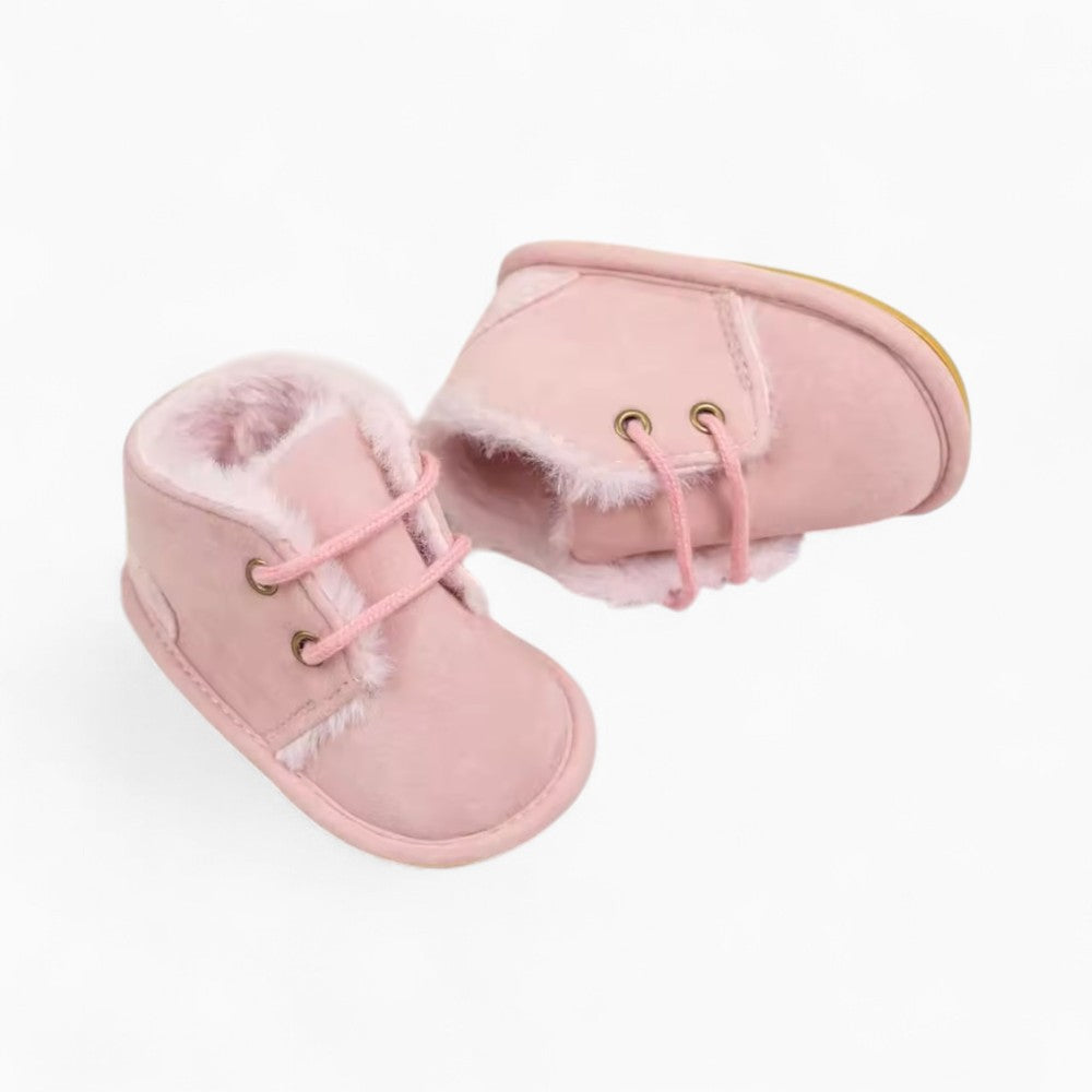 Mocassins En Daim Pour Bébé Fille