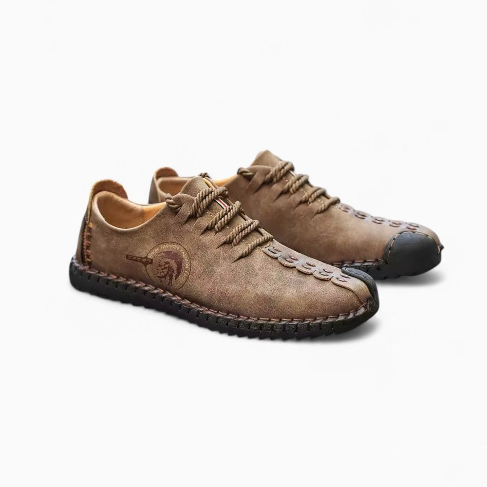 Mocassins En Cuir Synthétique Pour Homme Avec Semelle Orthopédique