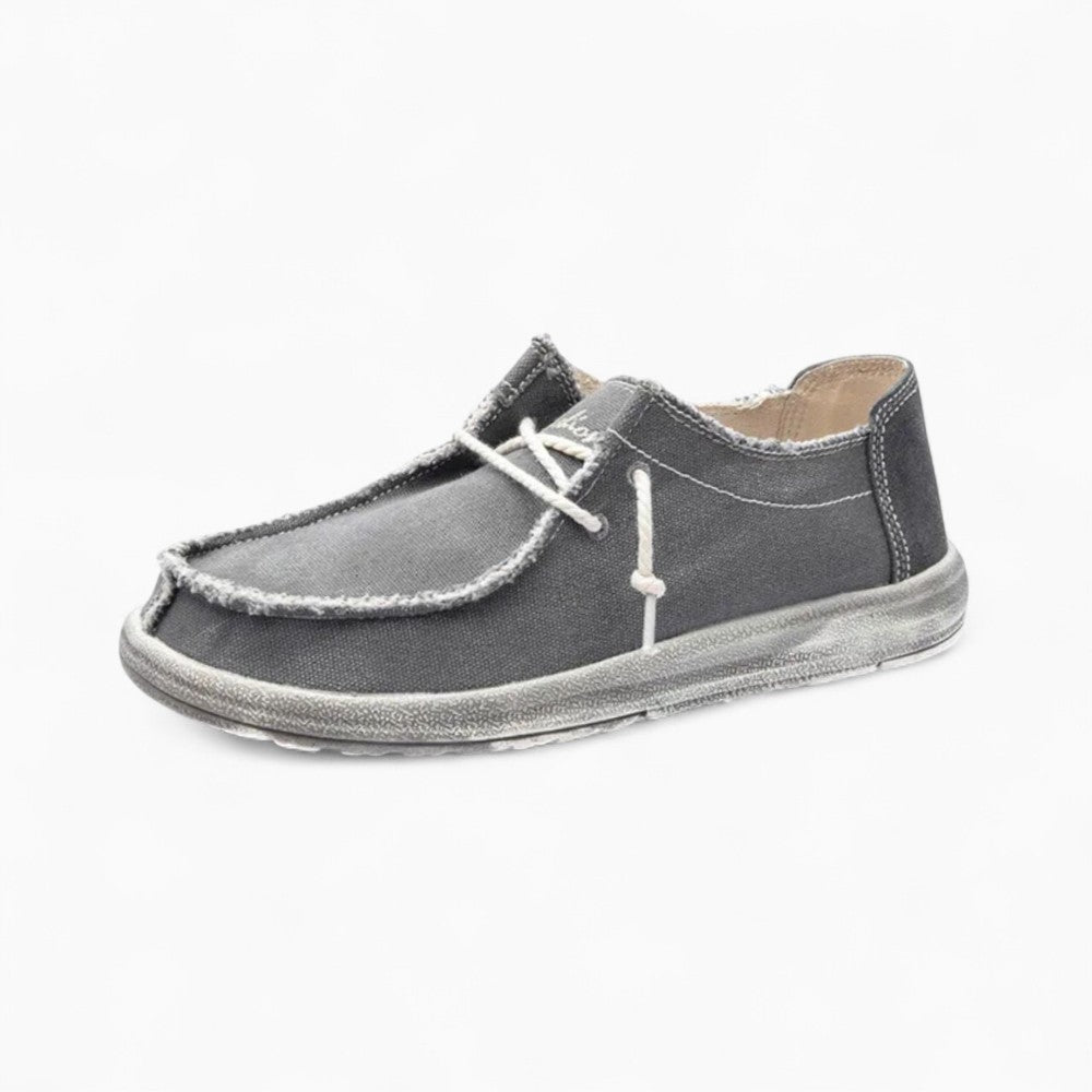 Mocassins Décontractés En Toile Jean Pour Homme