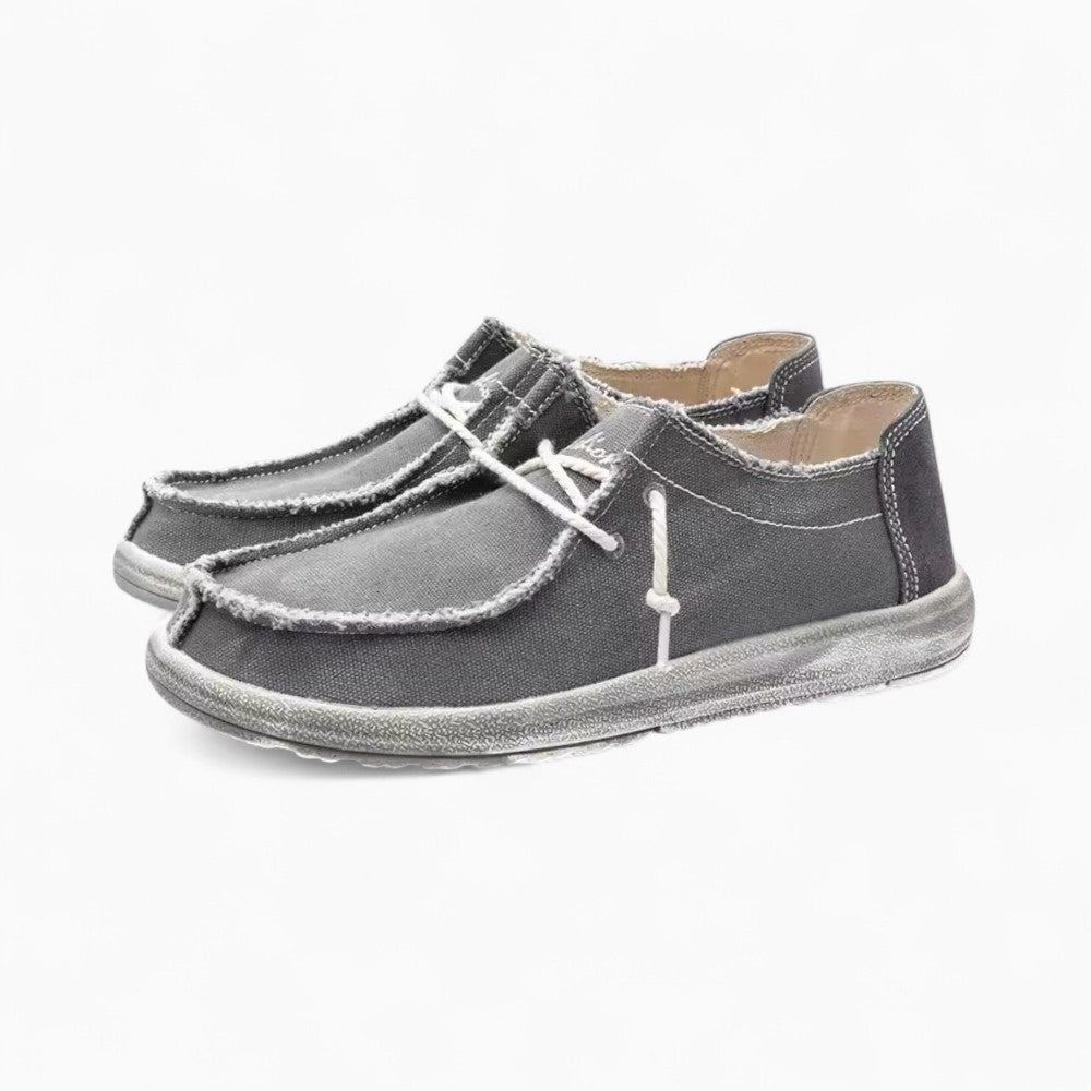 Mocassins Décontractés En Toile Jean Pour Homme