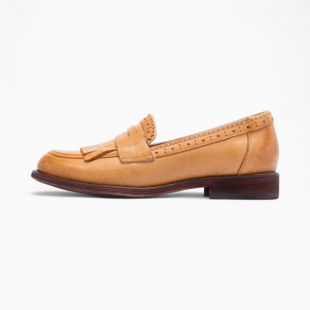 Mocassins Décontractés En Cuir Véritable Pour Femmes