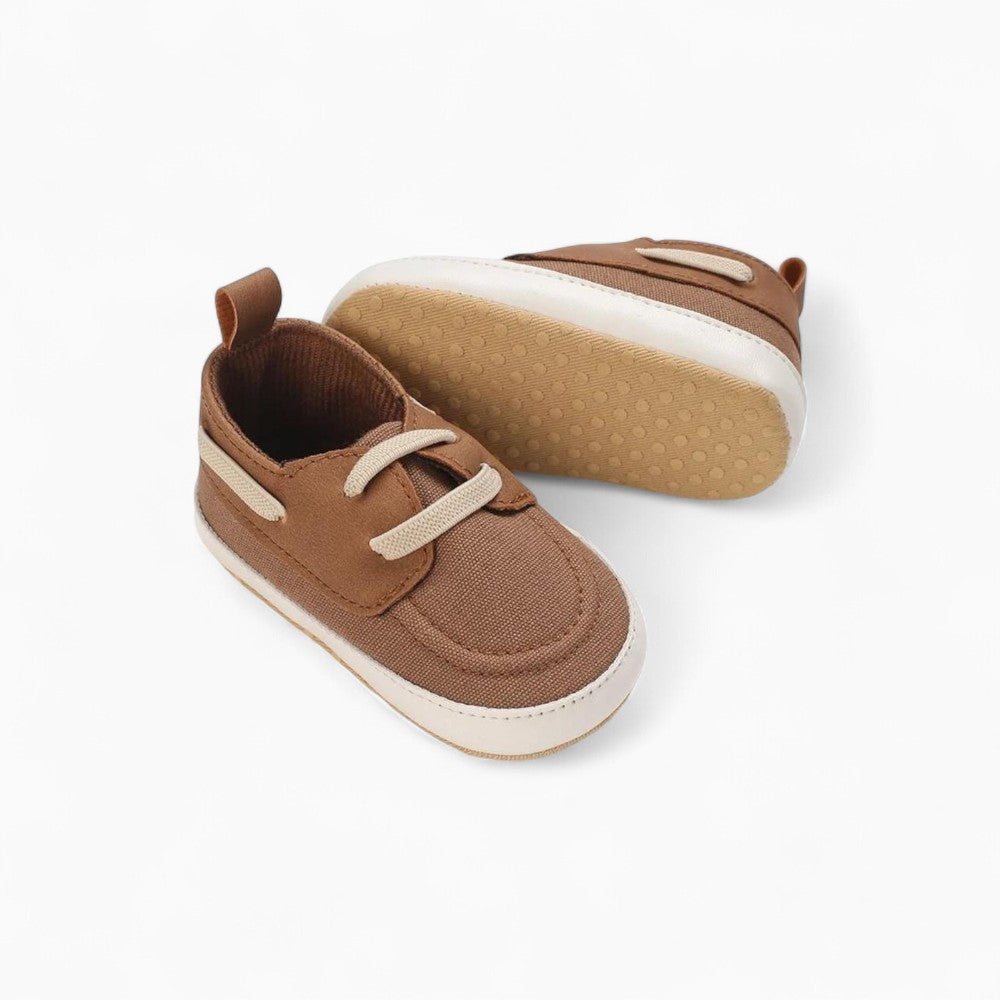 Mocassins D’été En Toile Pour Bébé Garçon