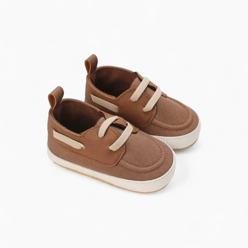 Mocassins D’été En Toile Pour Bébé Garçon