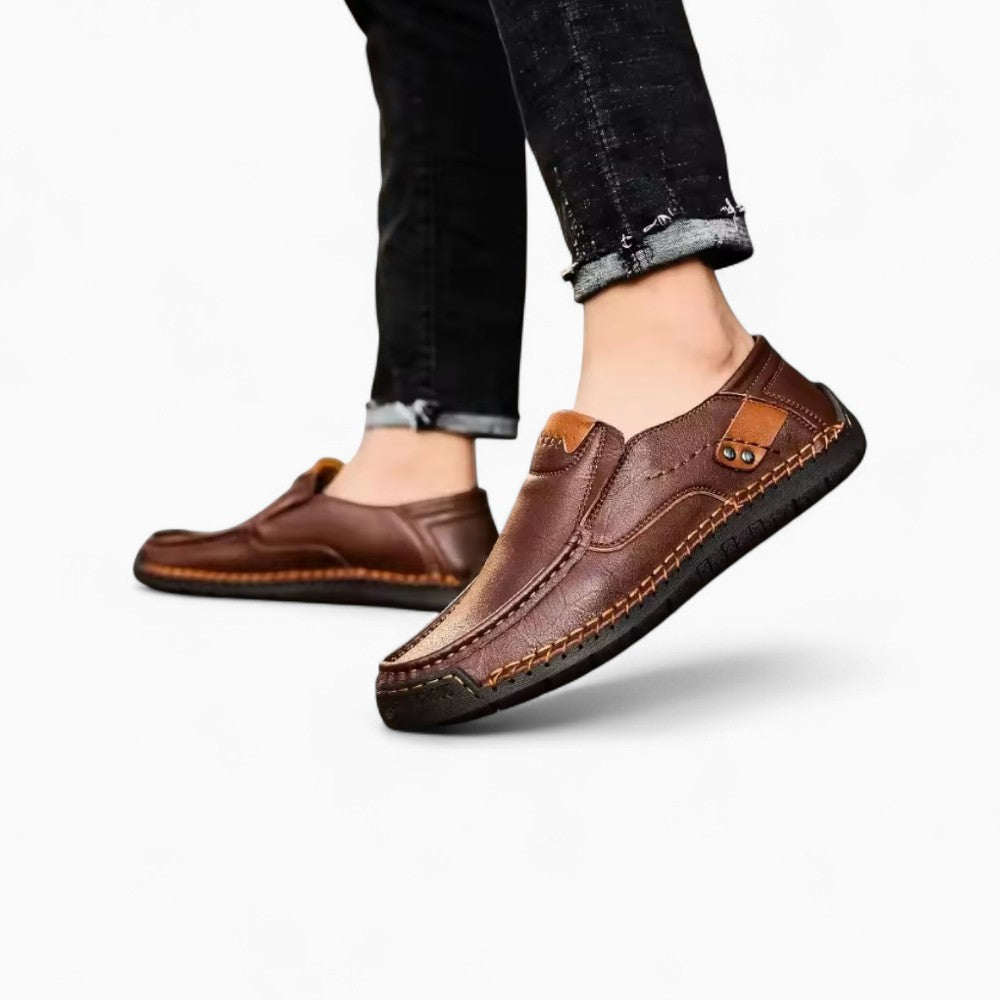Mocassins D’été En Cuir Synthétique Pour Hommes