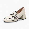 Mocassins D’été À Talons Pour Femmes