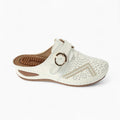 Mocassins Compensés Et Éléments Décoratifs Pour Femme