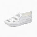Mocassins Compensés Avec Motifs Étoiles Ajourés Pour Femme