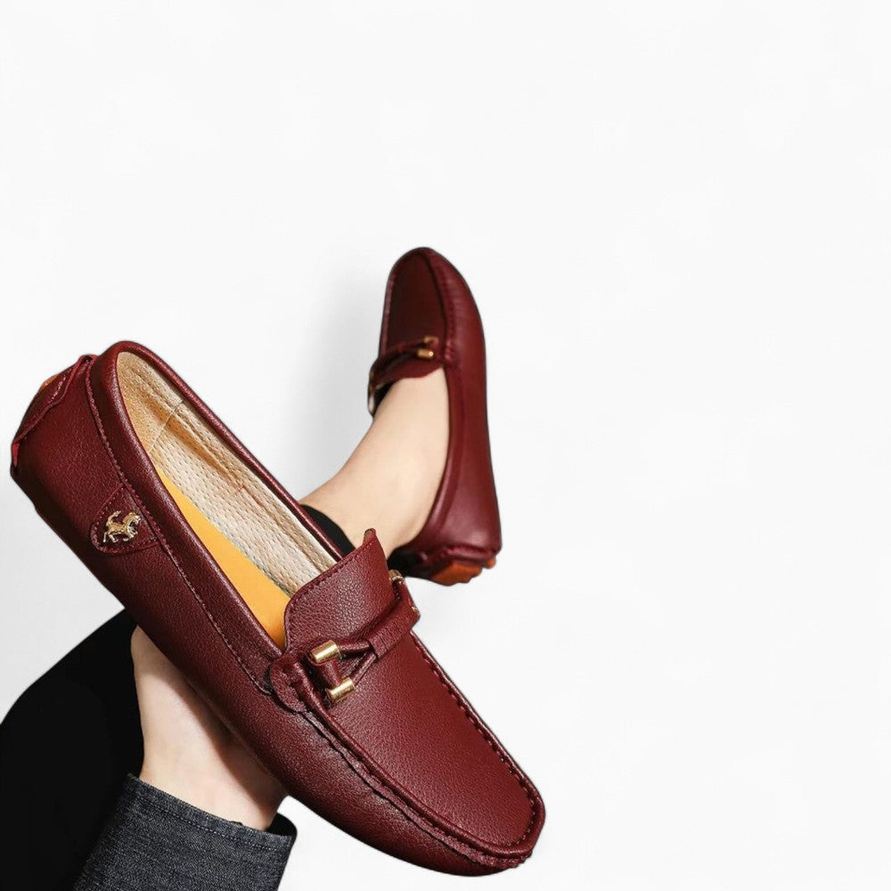 Mocassins En Cuir Synthétique Pour Homme