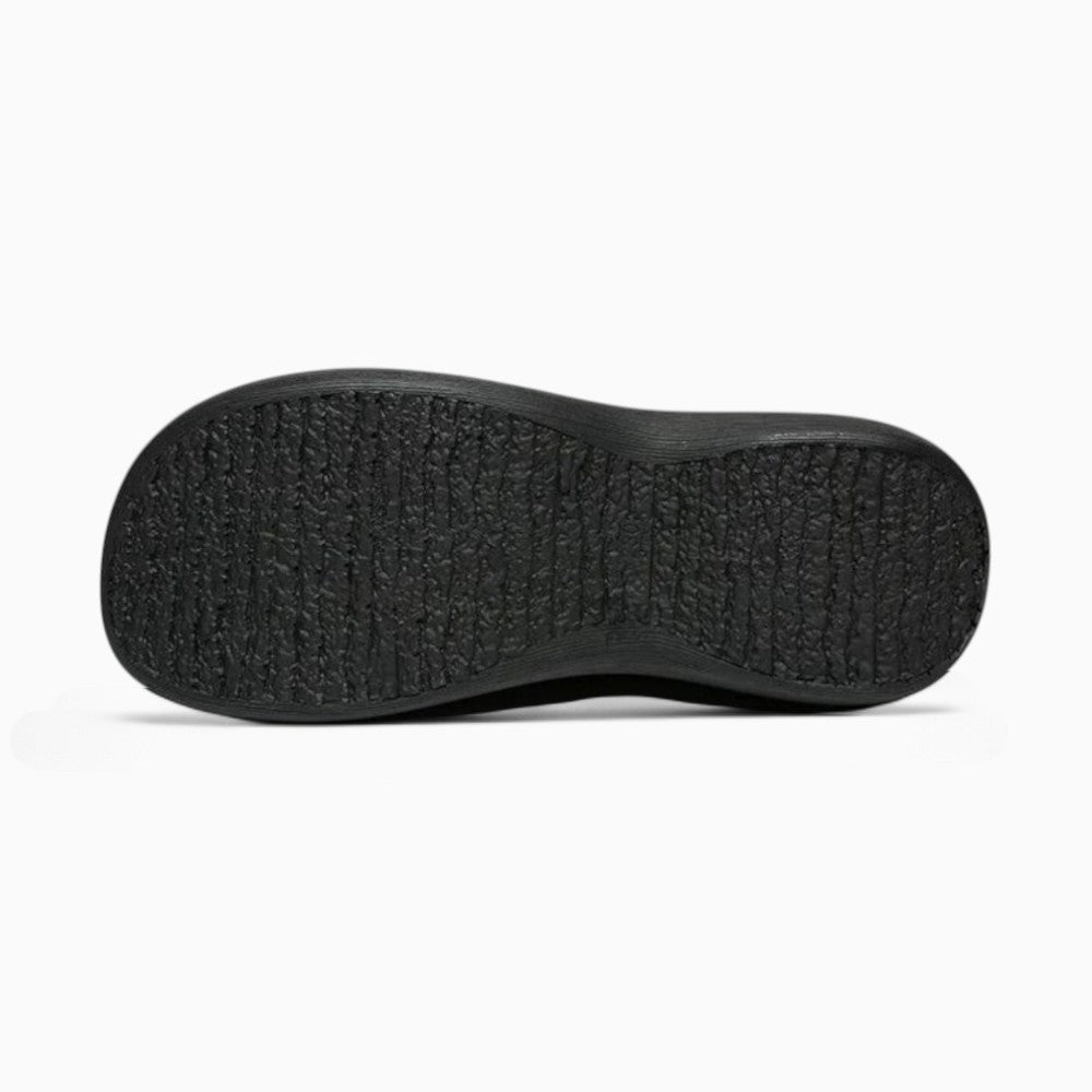 Mocassins En Cuir Véritable À Semelles Compensées Pour Femme