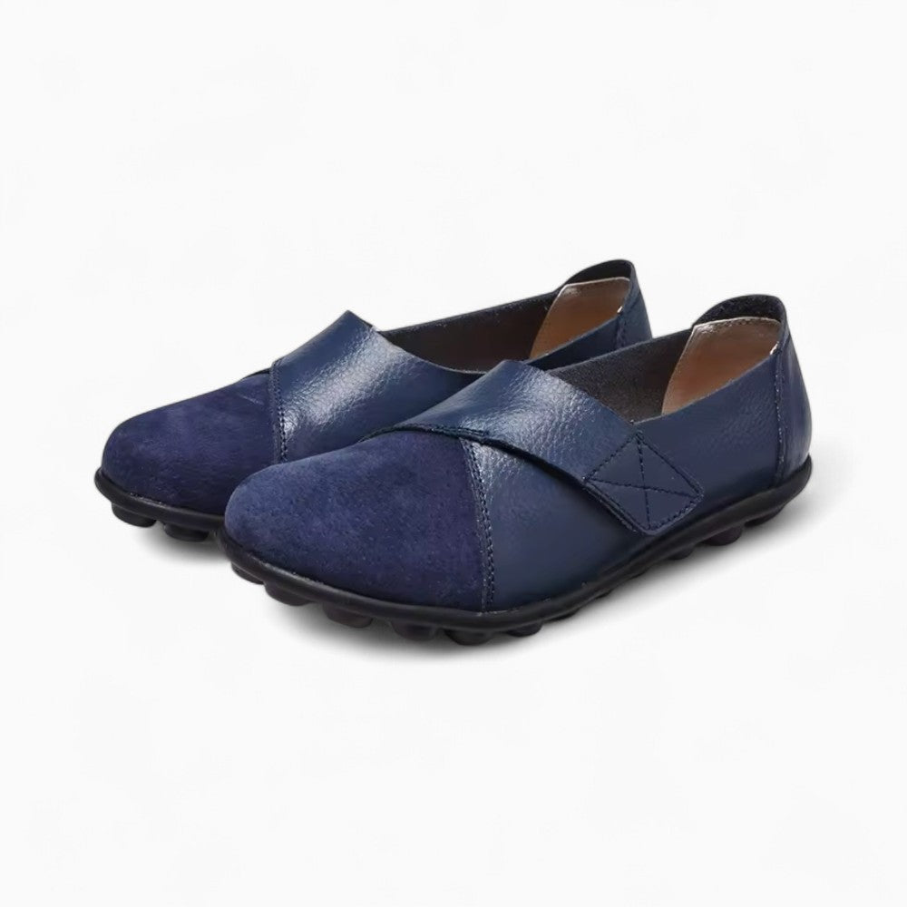 Mocassins Orthopédiques À Scratch Pour Femme