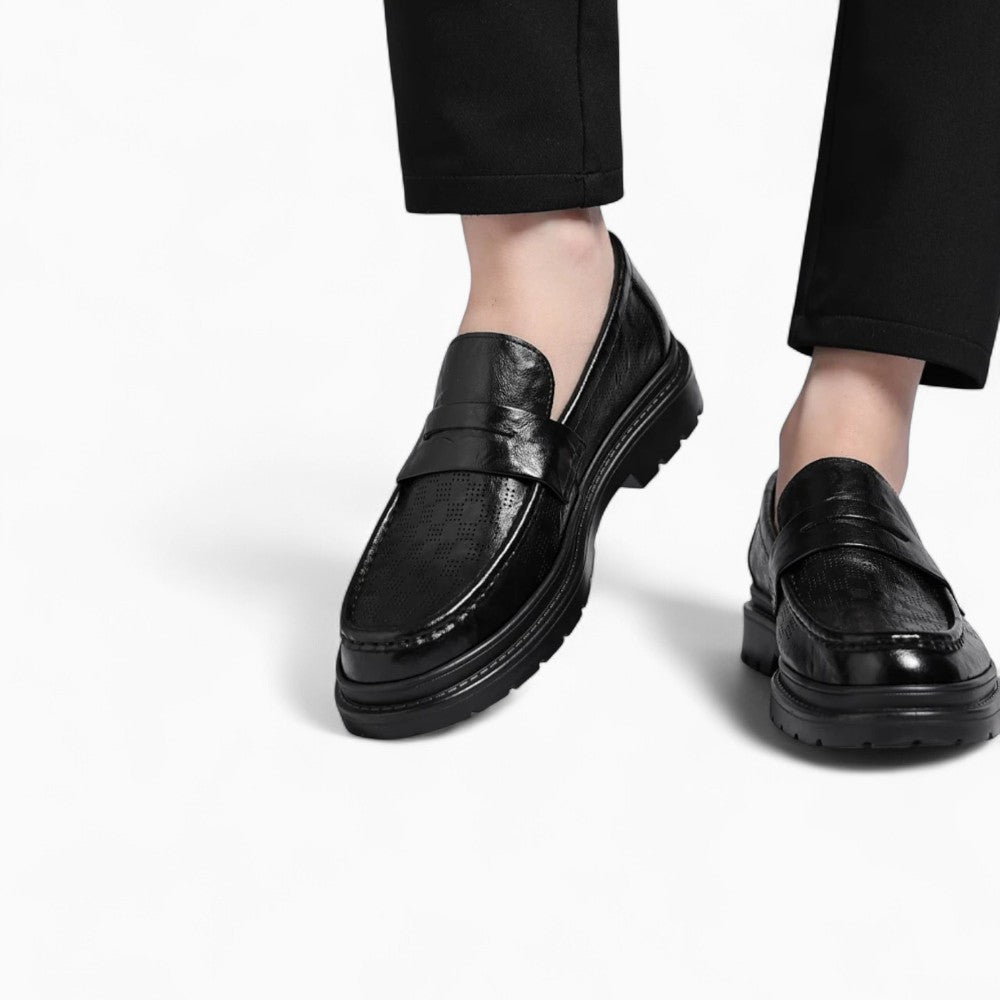 Mocassins Orthopédiques À Plateforme Respirants