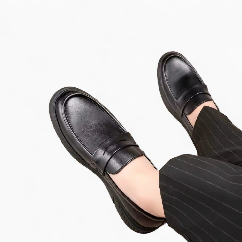 Mocassins Orthopédiques À Plateforme Pour Homme