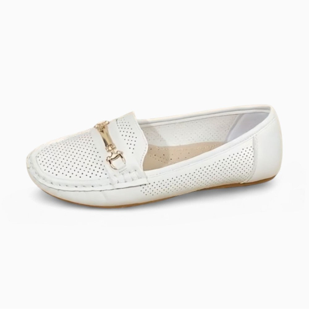 Mocassins Ajourés À Semelles Souples Pour Femmes