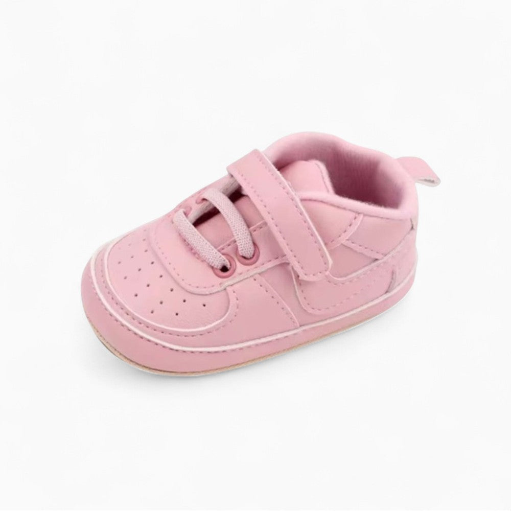 Mocassins Ajourés À Lacets Style Baskets Pour Bébé Fille