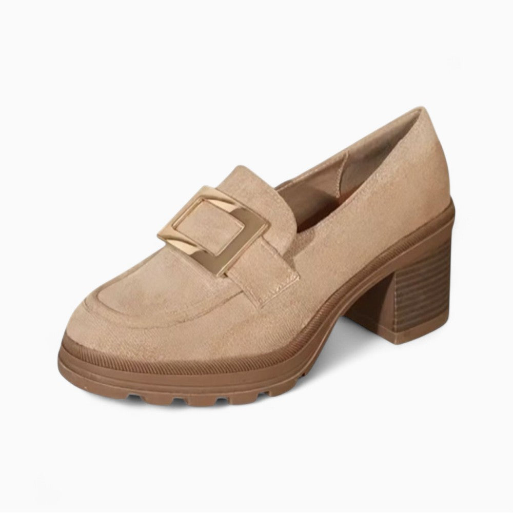 Mocassins À Talons Hauts Pour Femmes