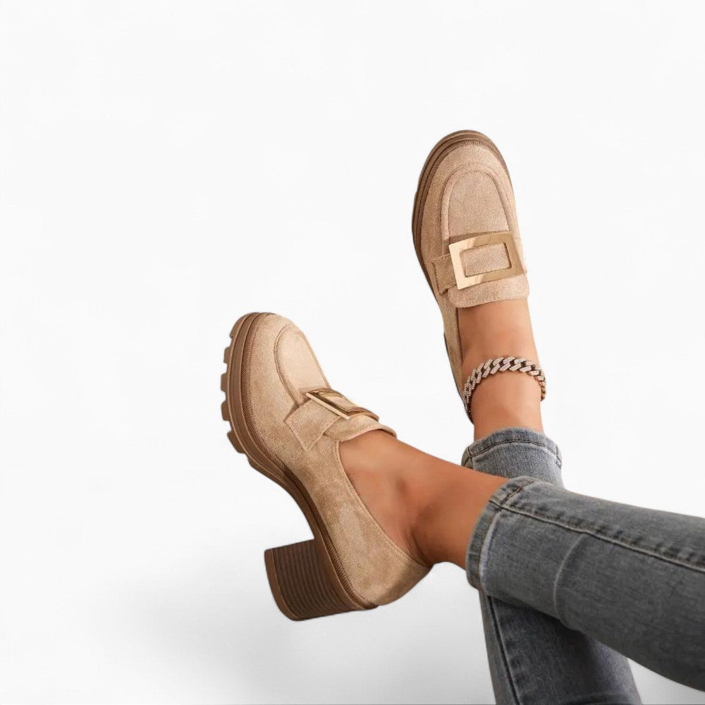 Mocassins À Talons Hauts Pour Femmes