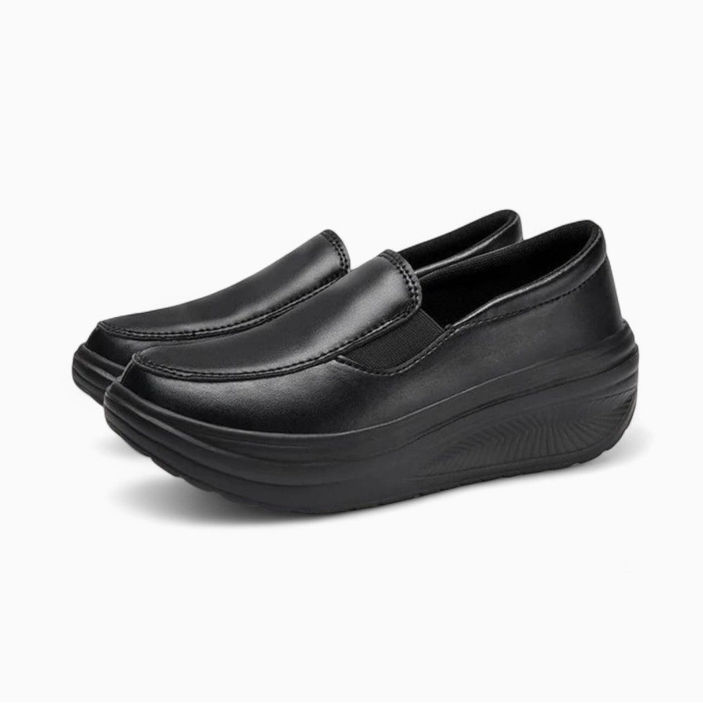 Mocassins À Talons Compensés Pour Femme